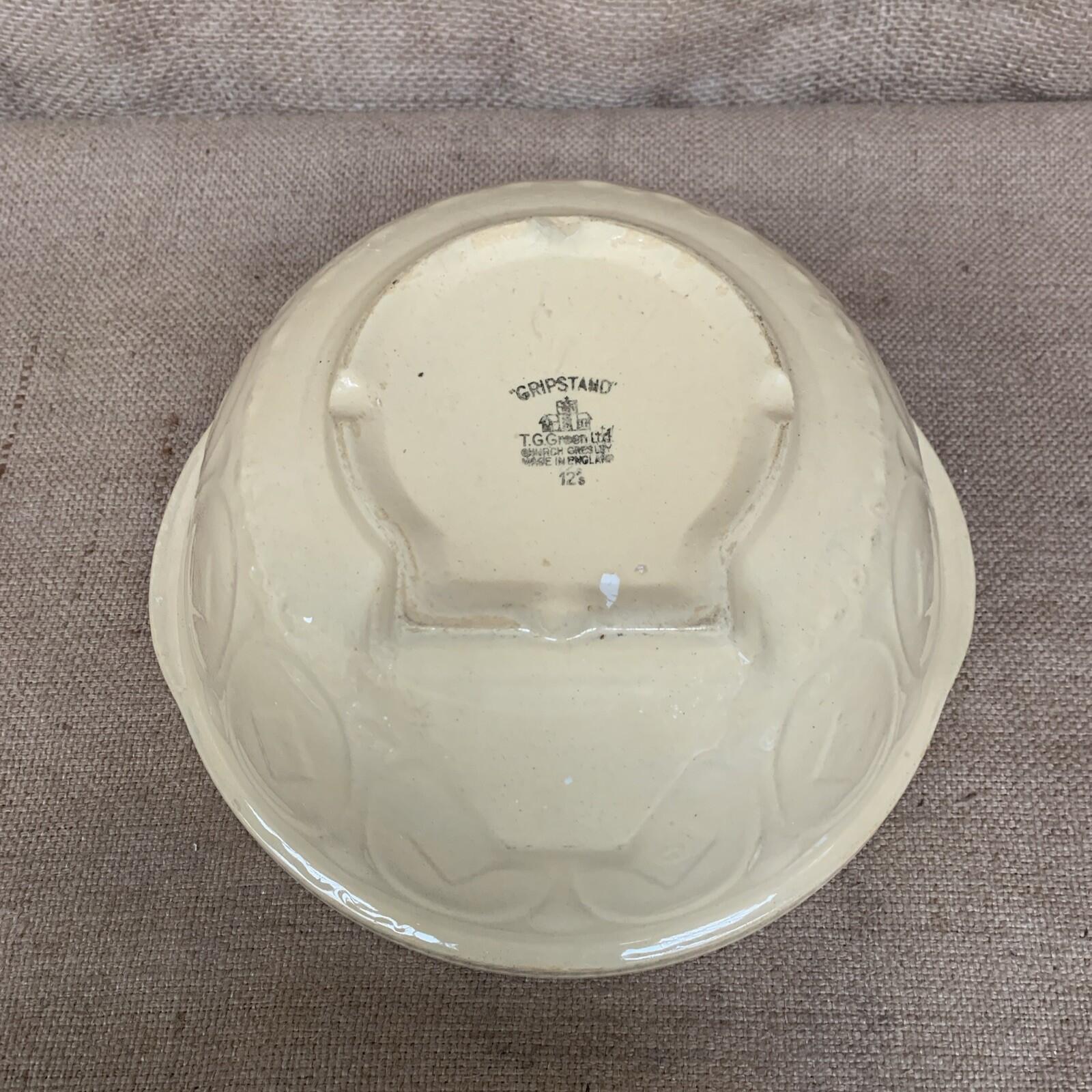 Mixing Bowl - TG Green - Gripstand - Farmhouse Kitchen - Cottage - Vintage