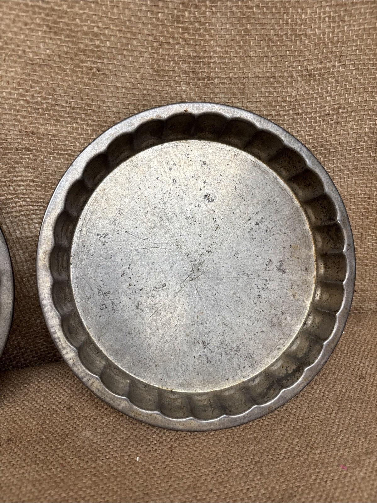 Vintage Round Cake Tins - Farmhouse - Cottage - Kitchenalia - Prop