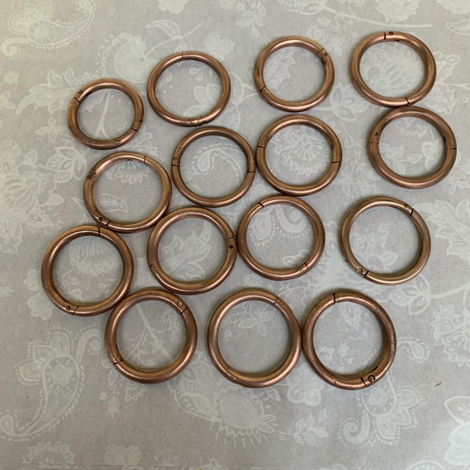 Vintage  Wrought Copper Bull/ Pig Nose Ring / Bracelet