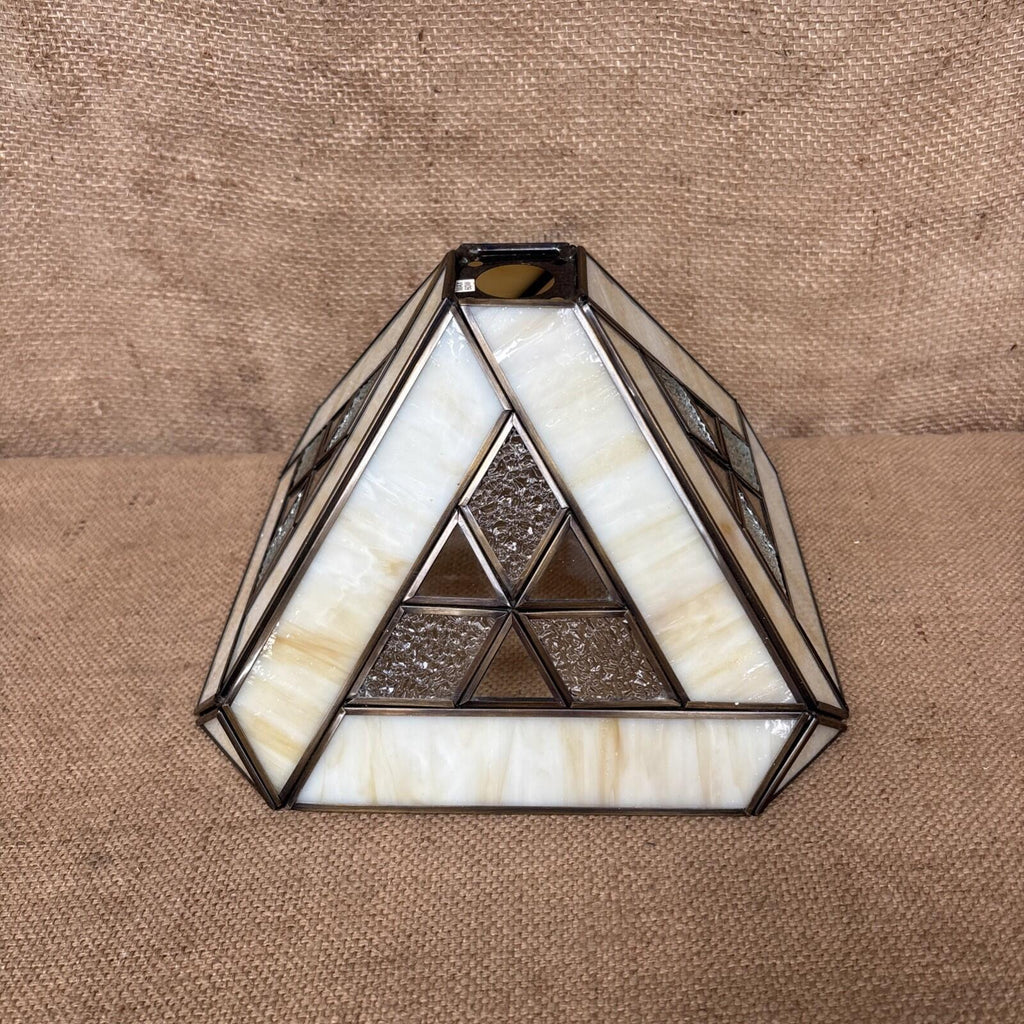 Leaded Glass Lamp Shade / Ceiling Shade