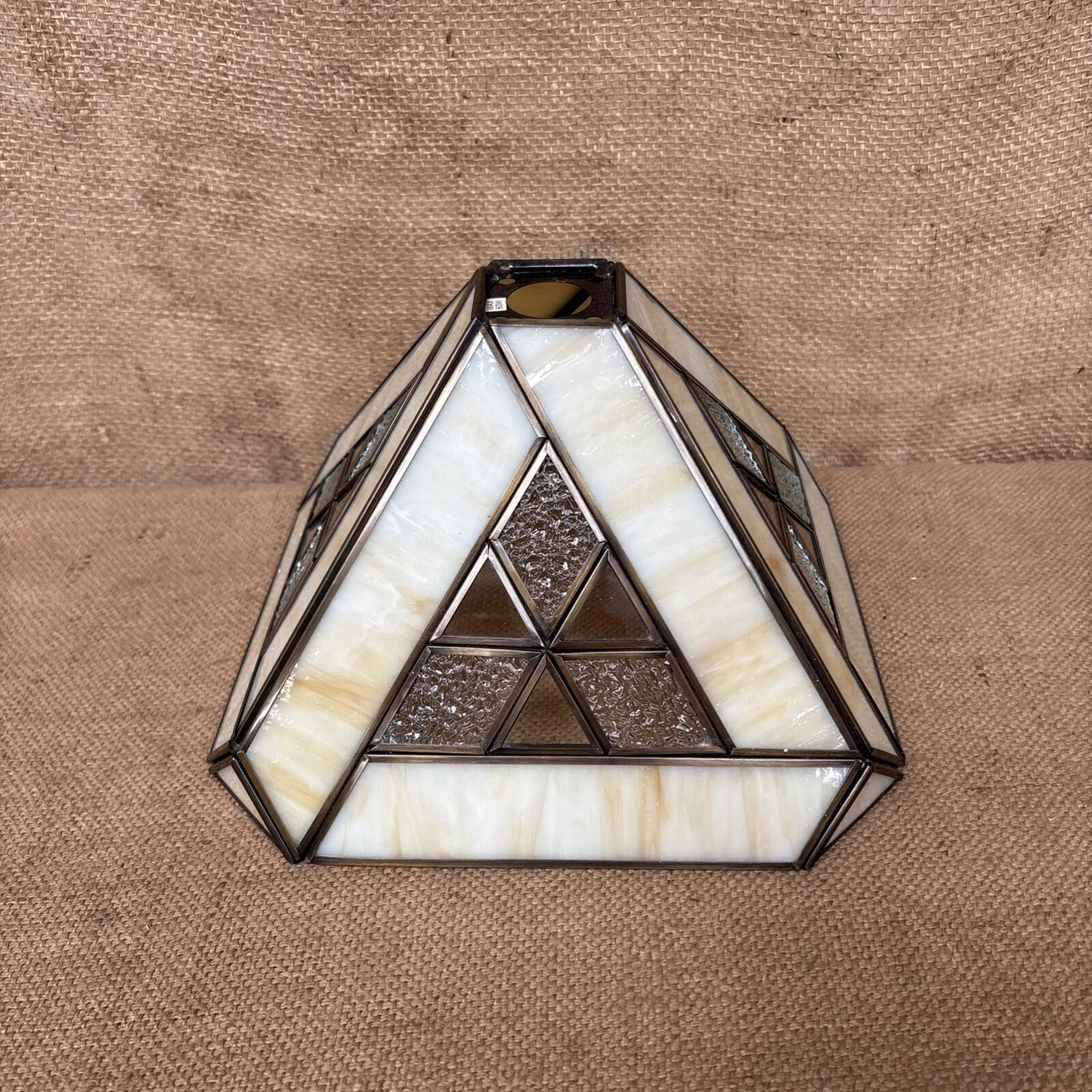 Leaded Glass Lamp Shade / Ceiling Shade