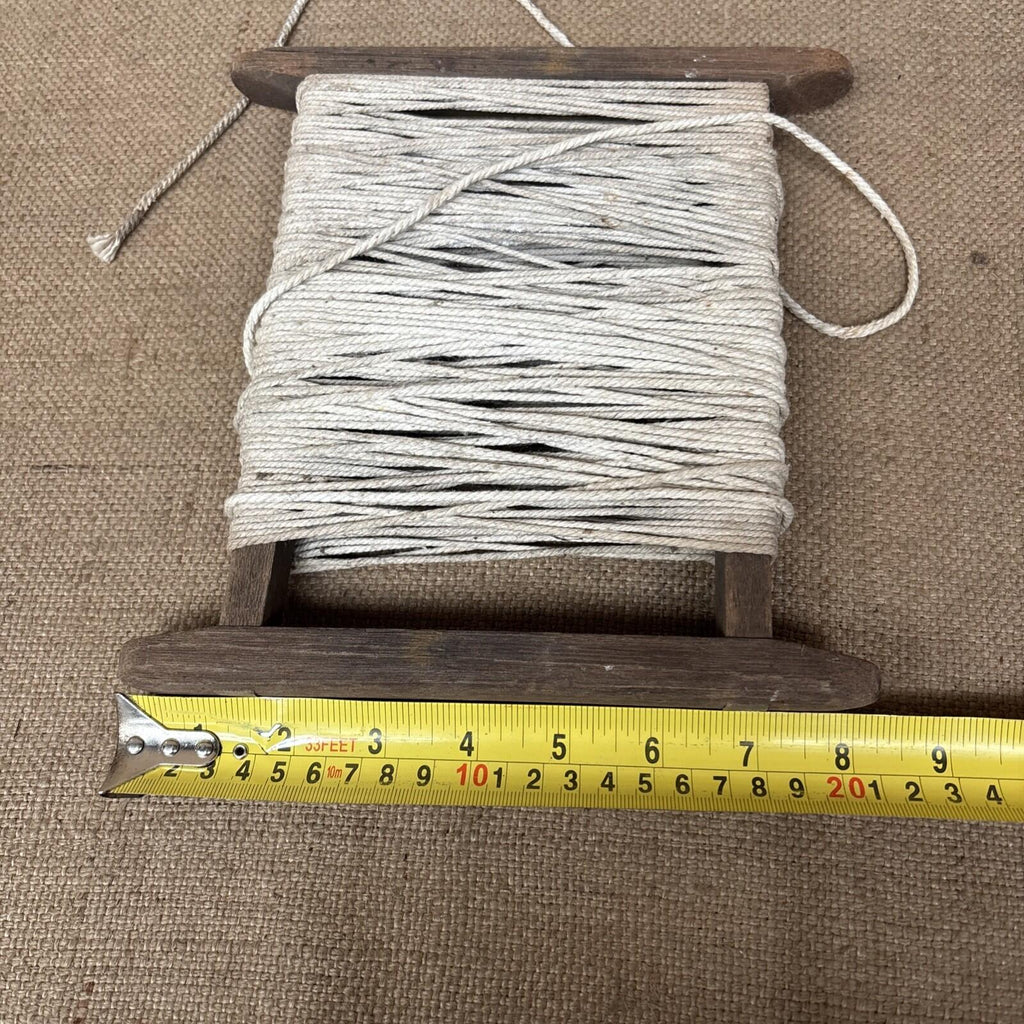 Antique Wooden Hand Fishing Spool - Primitive - Rustic - Farmhouse