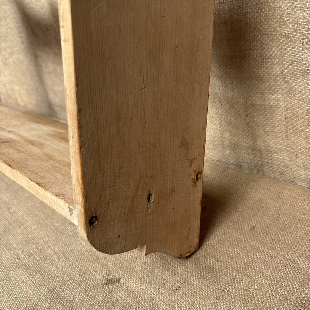 Pine Wall Hanging Shelves 3 Tier Farmhouse - Cottage - Antique- Vintage
