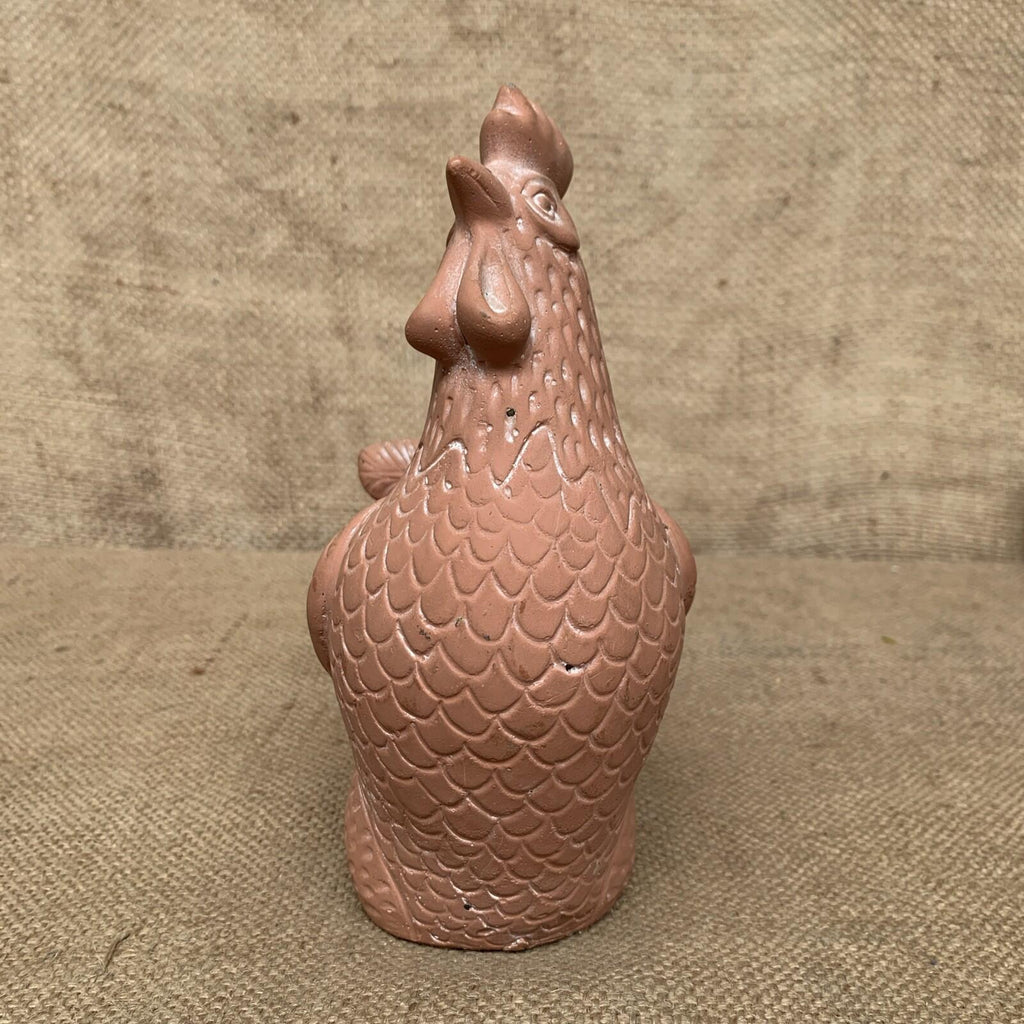 Concrete Painted Cockerel / Rooster - Farmhouse - Cottage - Garden Ornament