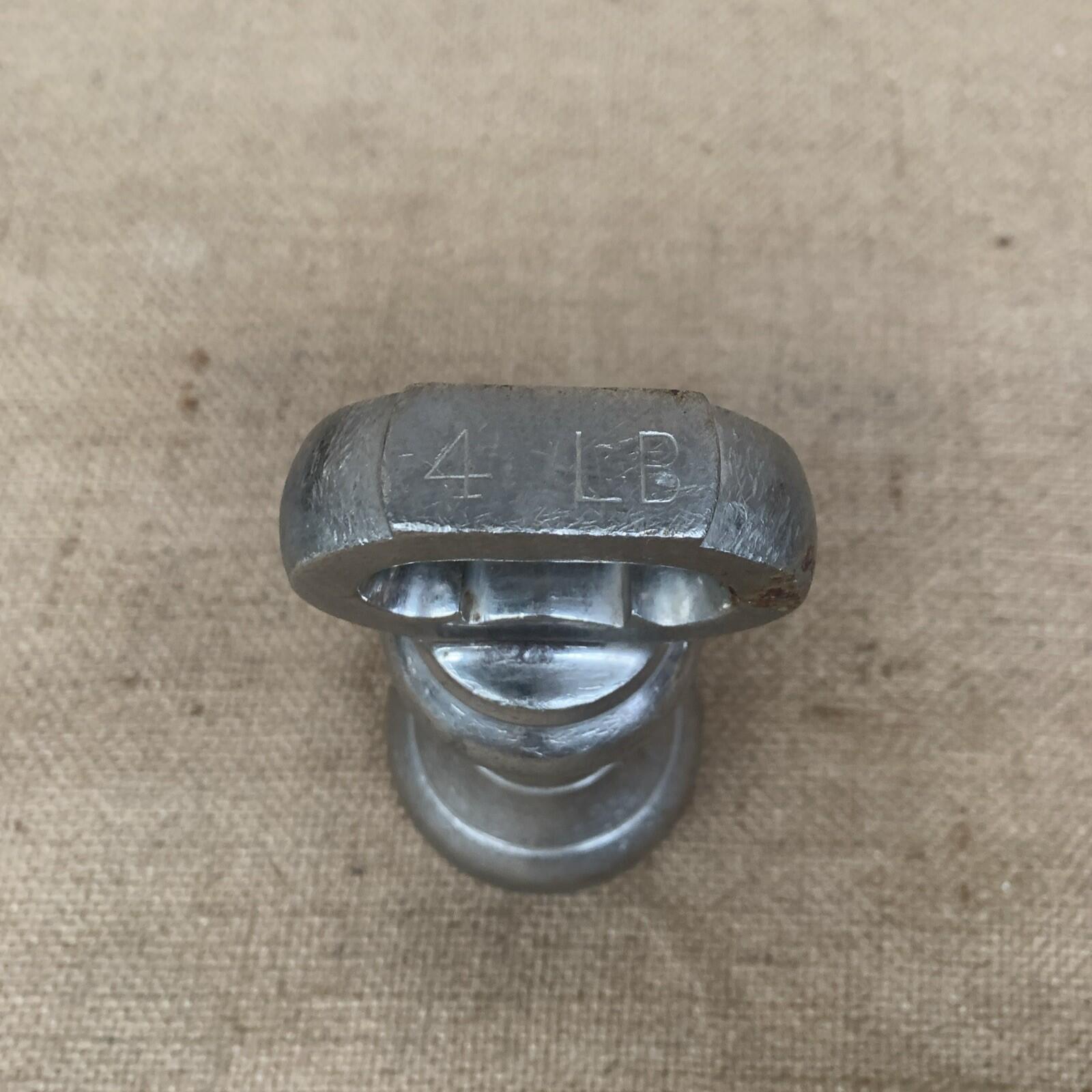 Vintage 4LB Bell Weight - Butchers - Kitchenalia - Farmhouse