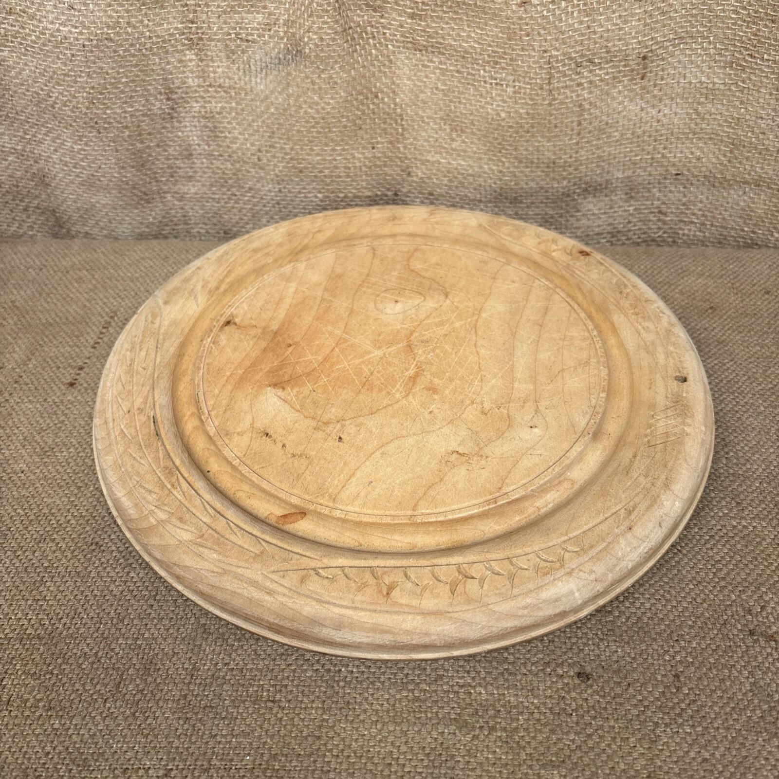 Vintage Carved Wheat Bread Board - Kitchenalia - Farmhouse Kitchen - Cottage