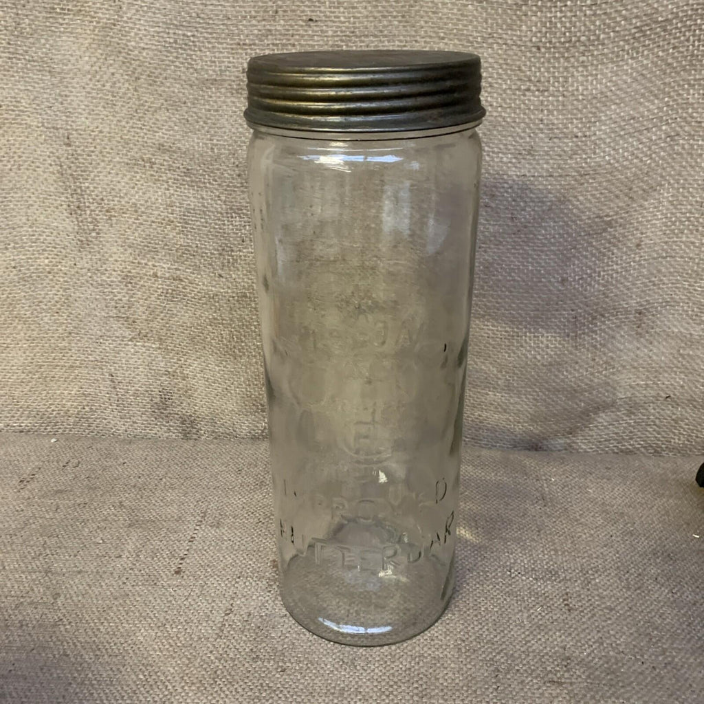 Vintage Mason's CFJCo Improved Butter Jar  - Farmhouse - Kitchenalia