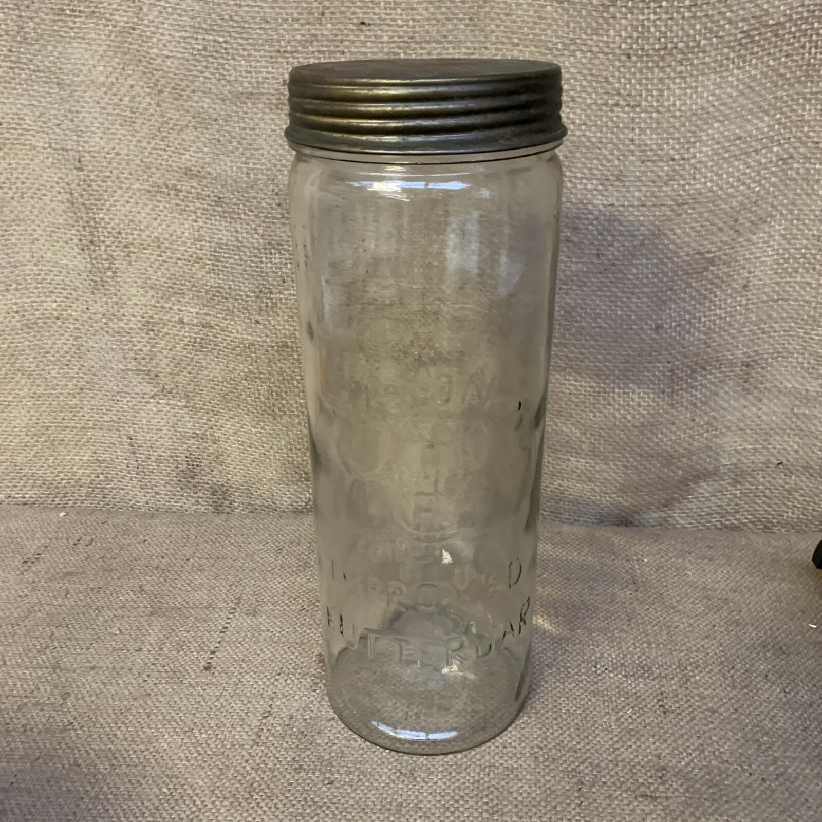 Vintage Mason's CFJCo Improved Butter Jar  - Farmhouse - Kitchenalia