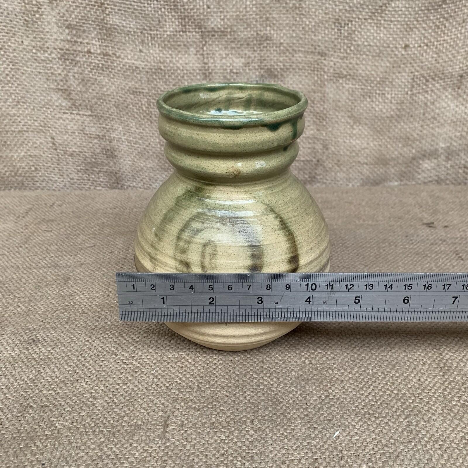 Studio Pottery Vase - Moffat Pottery - Rustic - Cottage - Farmhouse