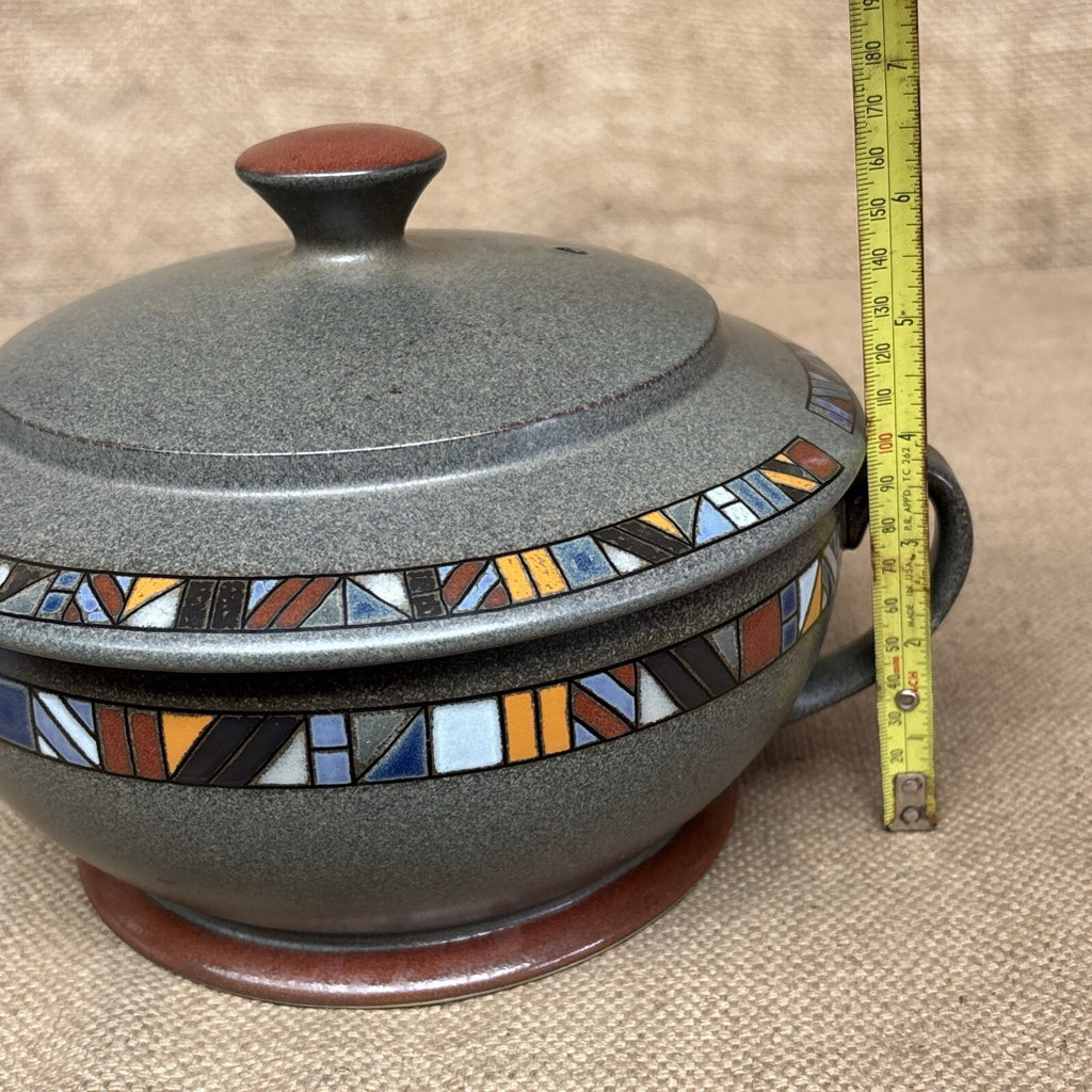 Denby Marrakesh Round Casserole Dish With Lid & Handles