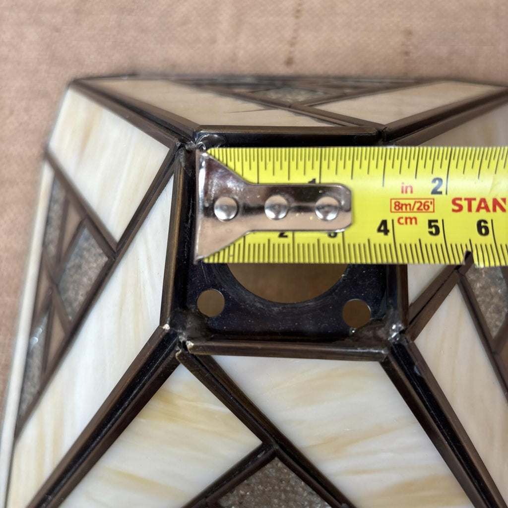 Leaded Glass Lamp Shade / Ceiling Shade