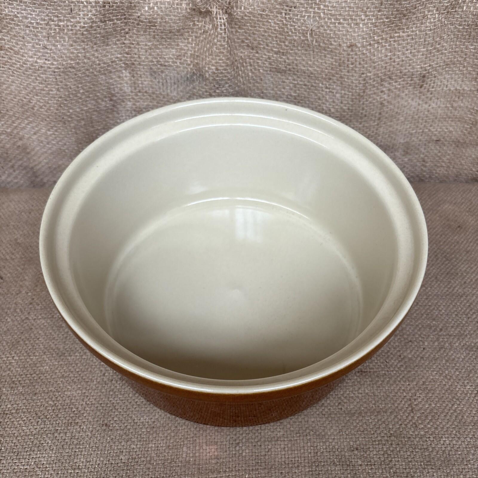 Stoneware Covered Casserole Dish - Large - Farmhouse Kitchen - Cottage