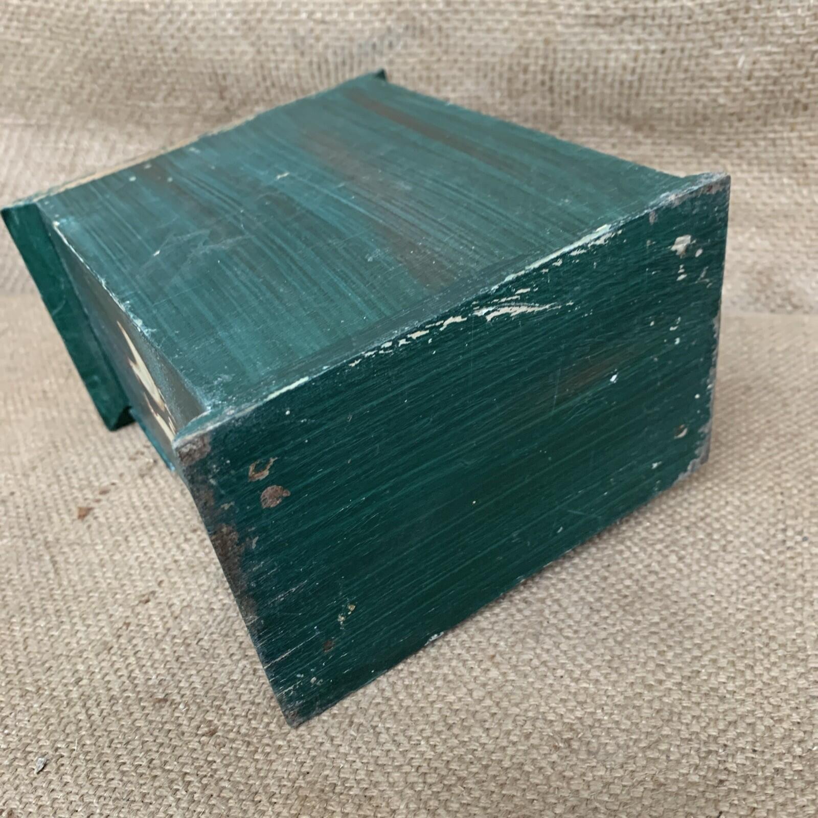 Hand Painted Small Drawers With Chickens - Farmhouse- Cottagecore