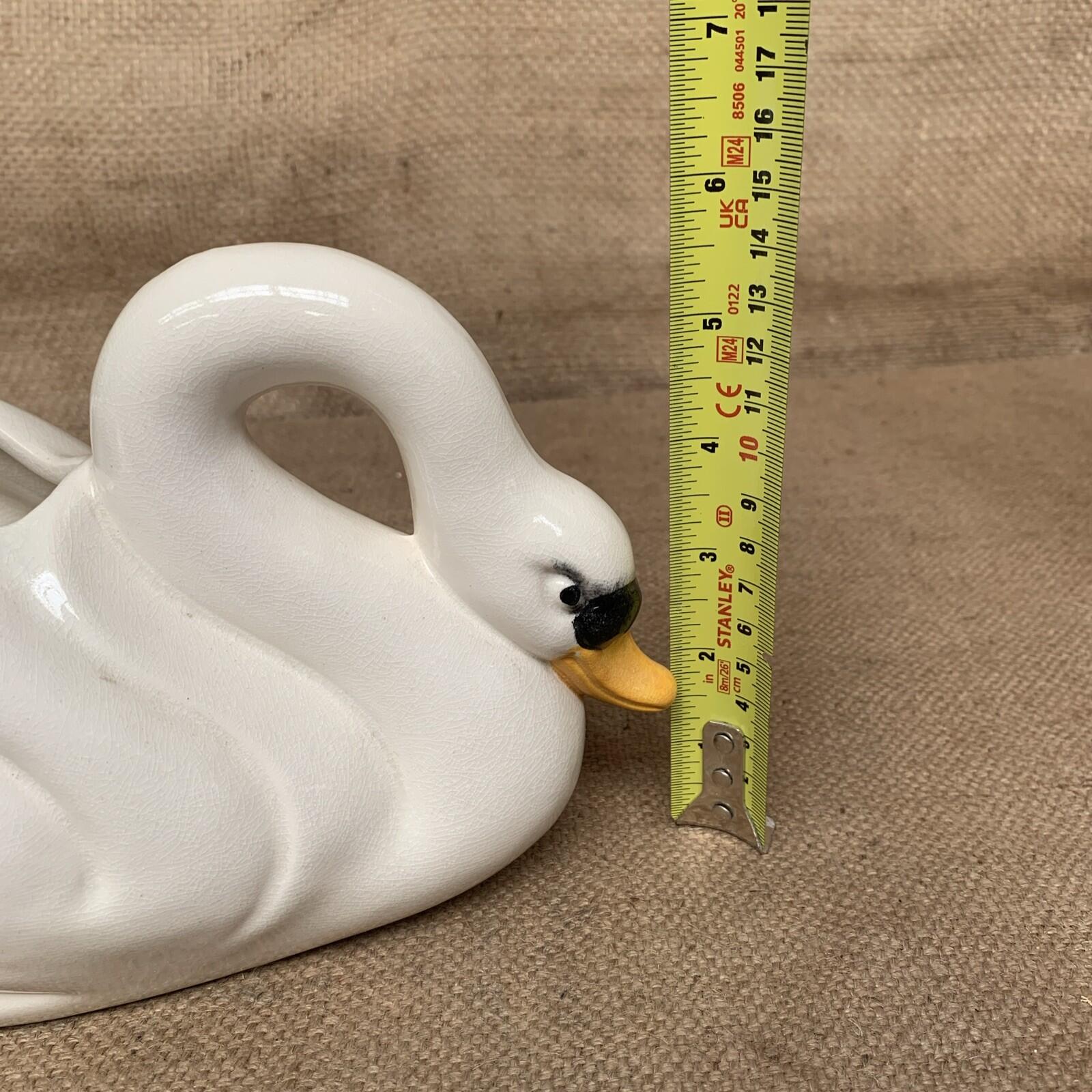 Vintage Swan Planter Govancroft Scotland - Cottagecore - Cottage