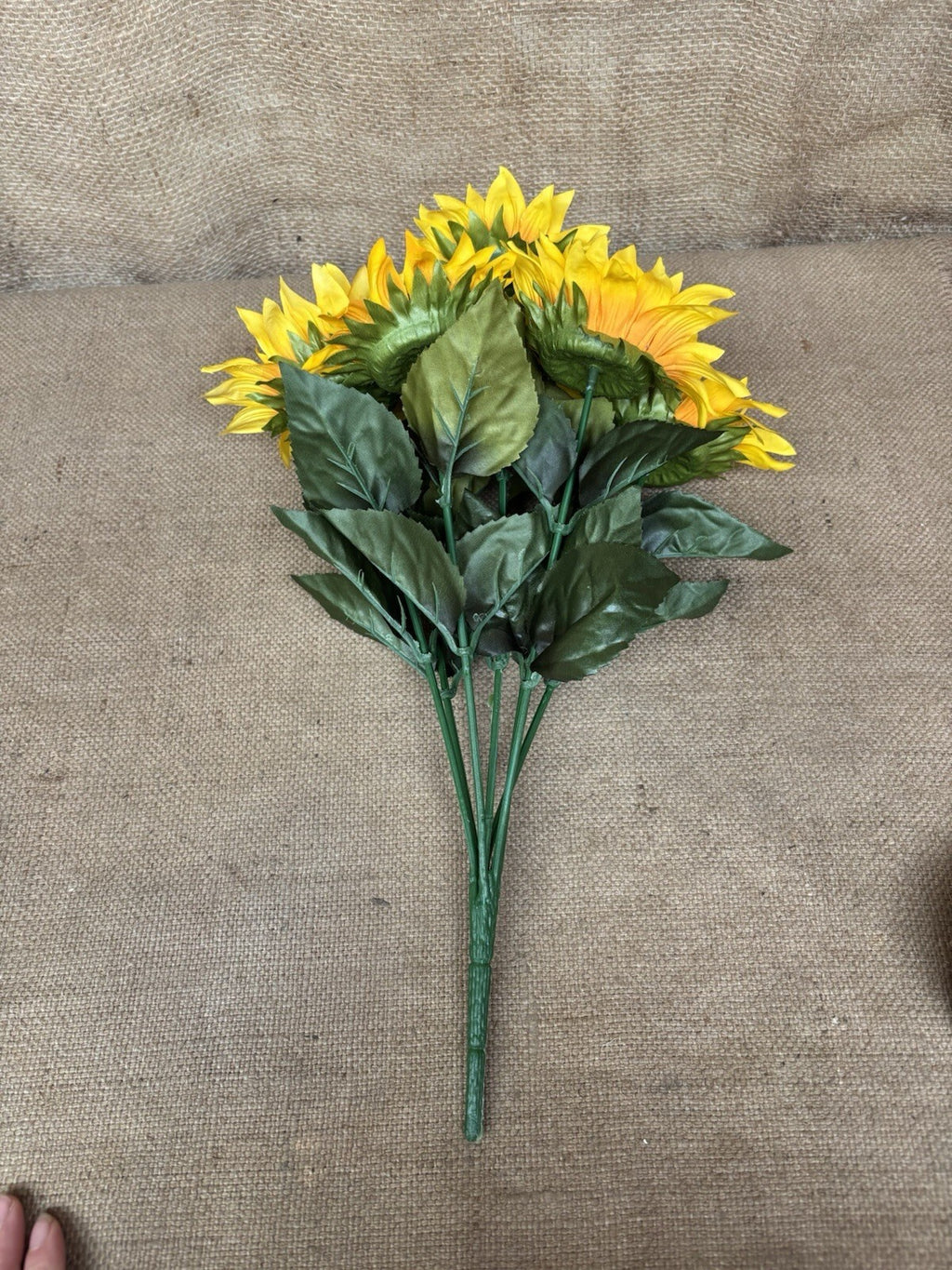 Sunflower 7 Heads Artificial Decor Fake Bouquet Silk Flowers Flower UK SELLER