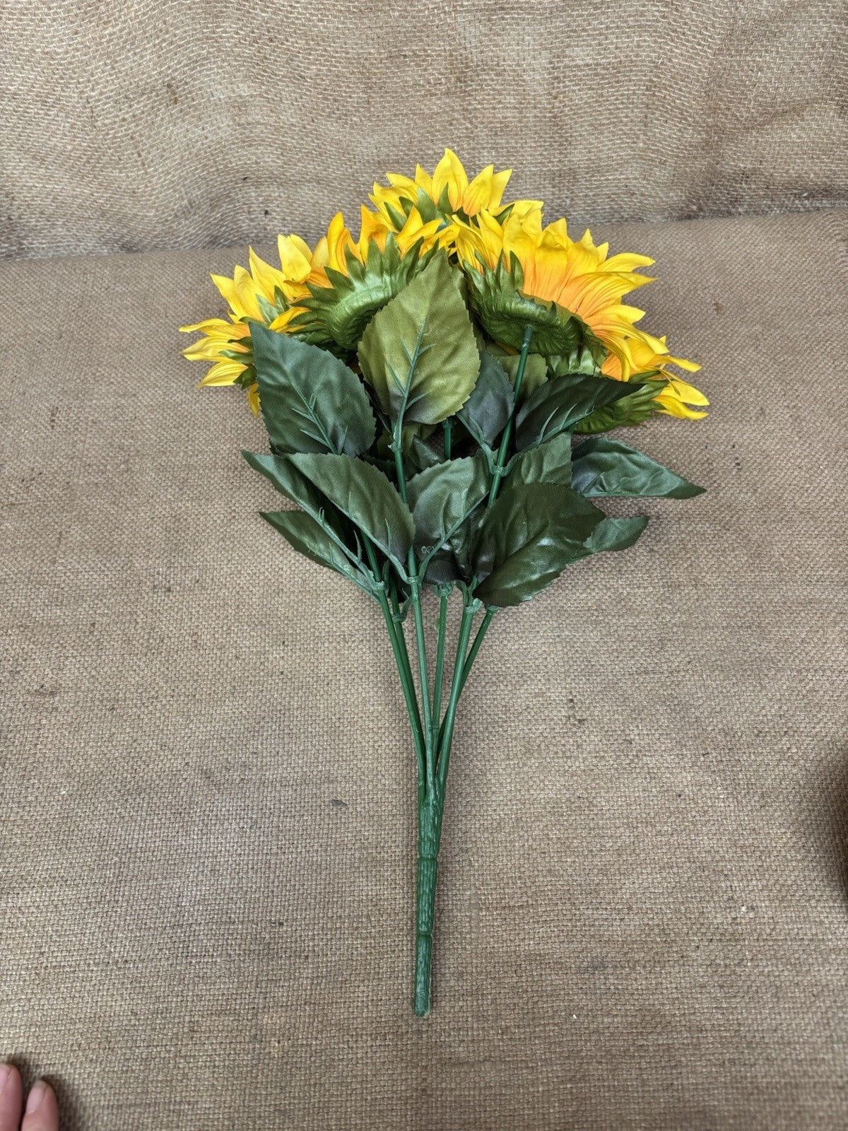 Sunflower 7 Heads Artificial Decor Fake Bouquet Silk Flowers Flower UK SELLER
