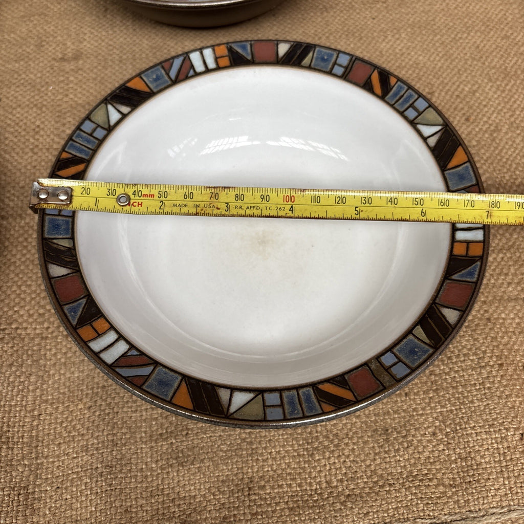 Denby Marrakesh Fruit / Dessert  / Soup Bowls X 4 7” 18cm