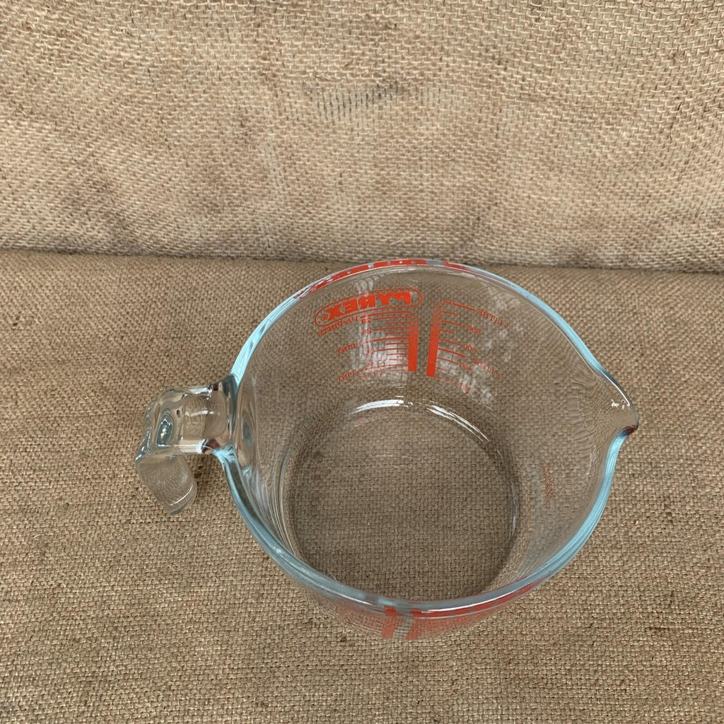 Pyrex 1 Litre Measuring Glass Jug Clear / Heatproof / Farmhouse / Cottage