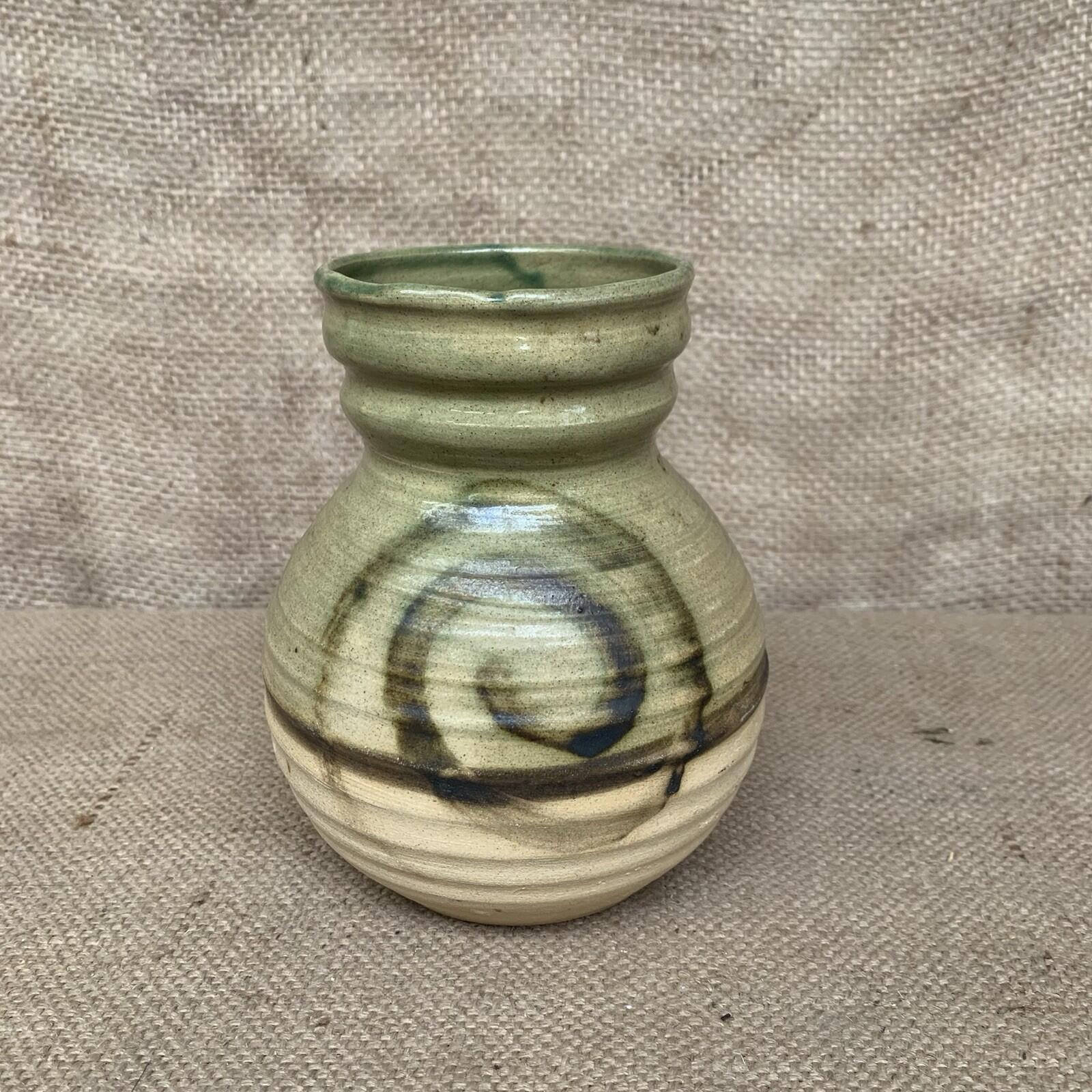 Studio Pottery Vase - Moffat Pottery - Rustic - Cottage - Farmhouse