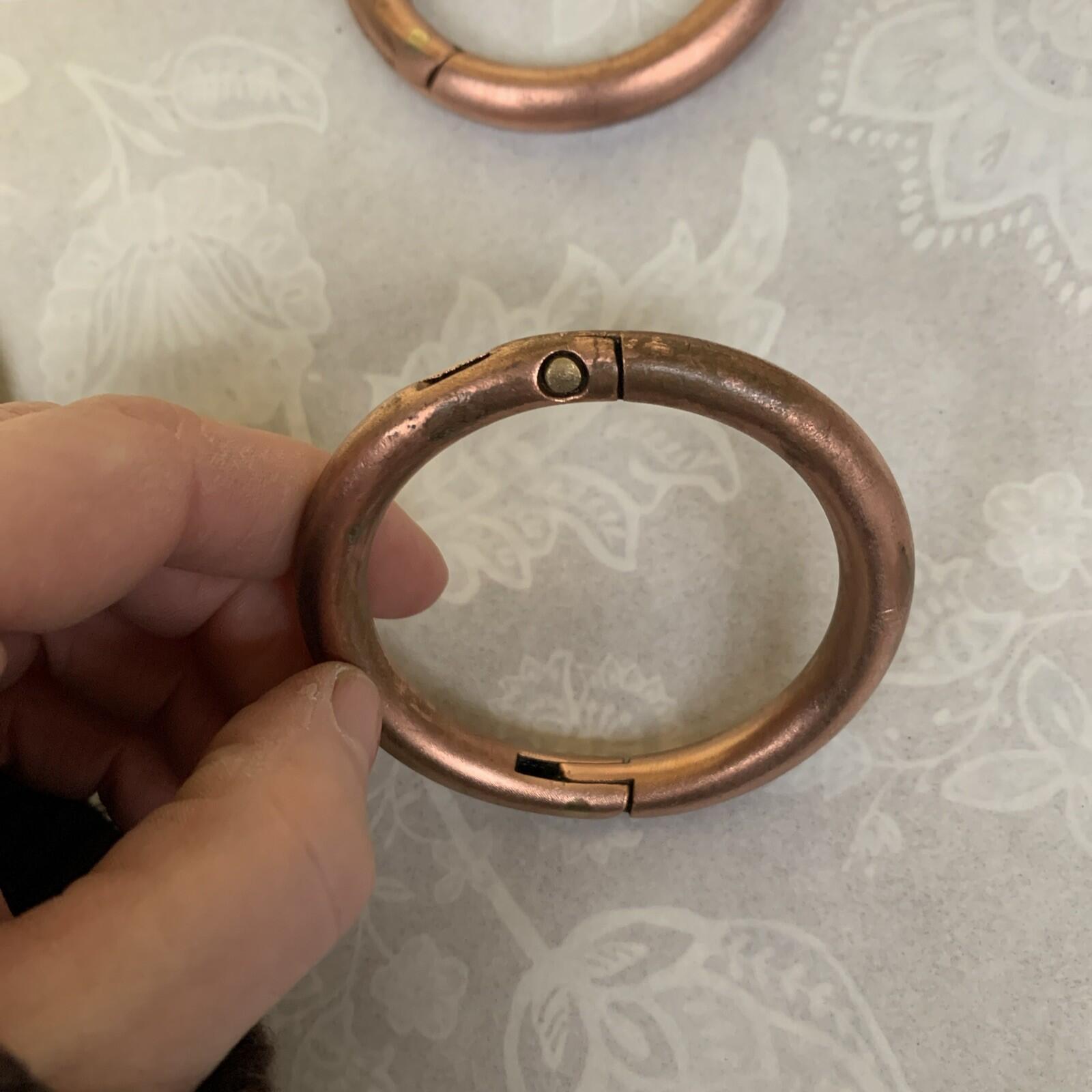 Vintage  Wrought Copper Bull/ Pig Nose Ring / Bracelet