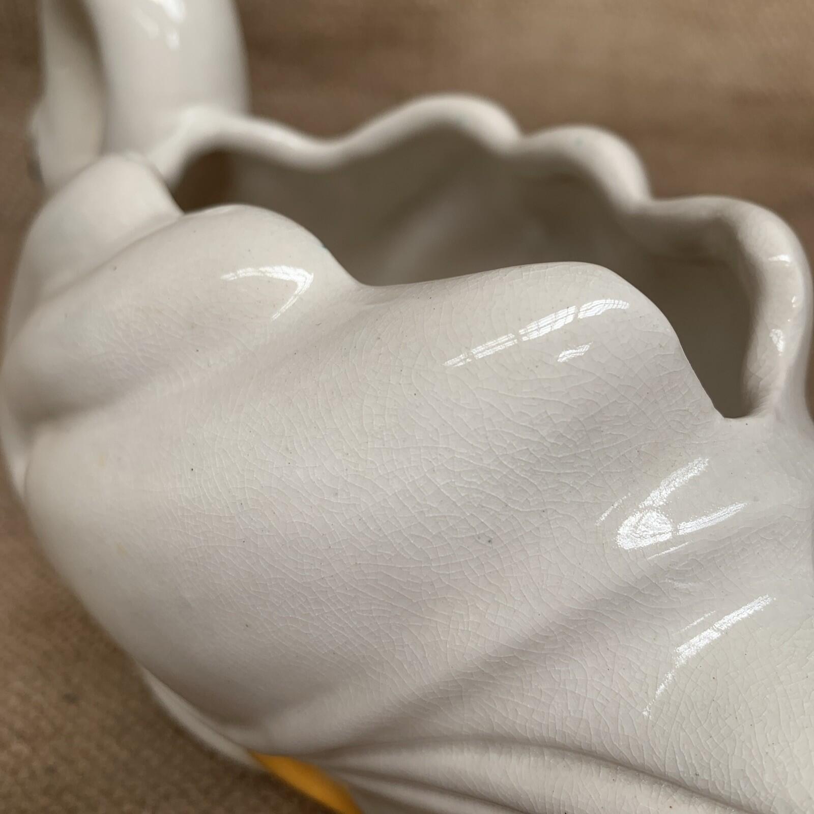 Vintage Swan Planter Govancroft Scotland - Cottagecore - Cottage