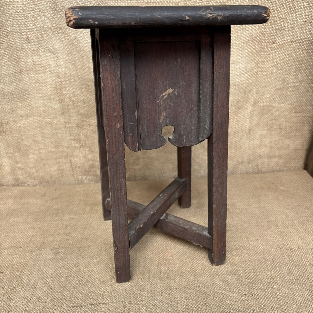 Arts And Crafts - Rustic Country -  Small Table - Gothic - Church - Antique