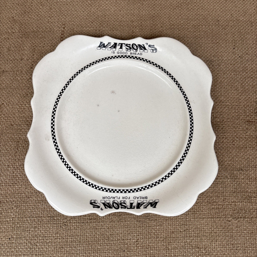 Watson’s Bread Advertising Plate - Kitchenalia -