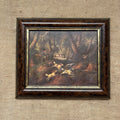 Vintage Hunting Scene Print - Framed - A Wardle