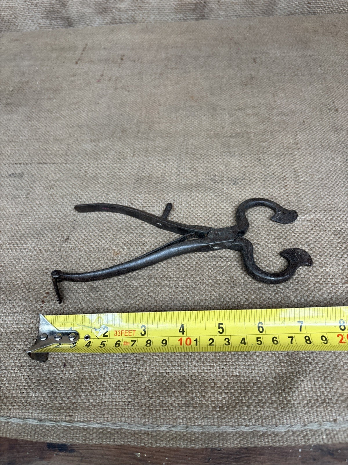 Antique Iron Tool Sugar Nips Cutters