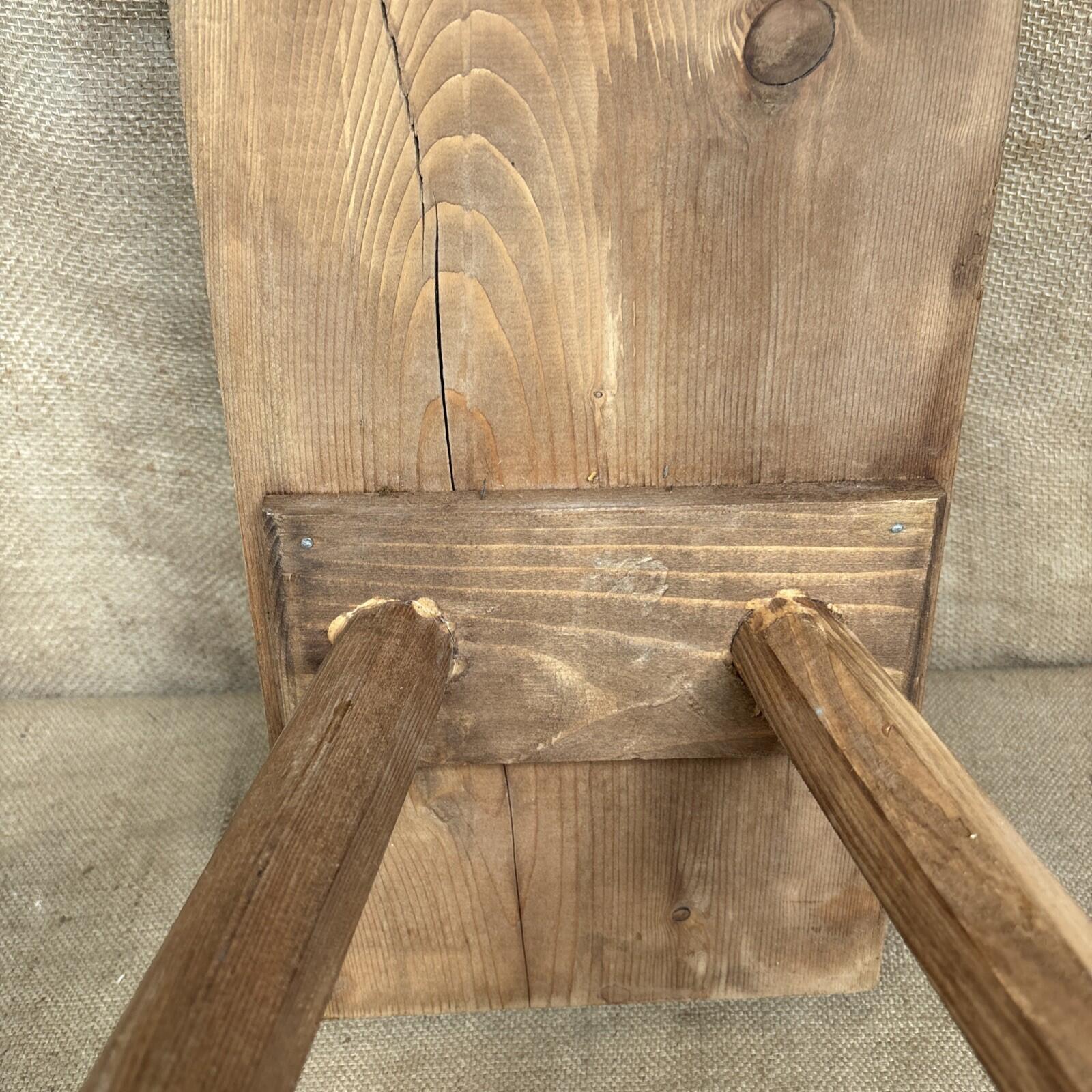 Rustic Pine Bench - Farmhouse - Cottage - Stool