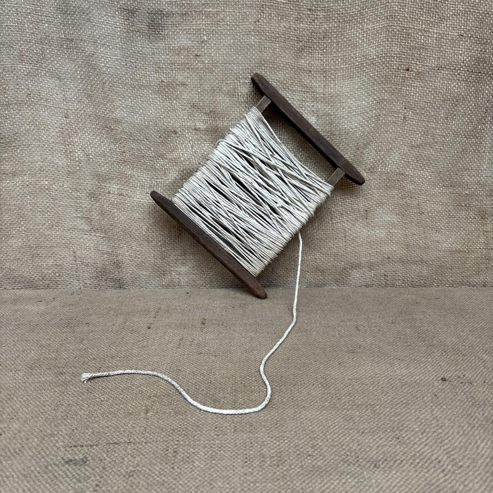 Antique Wooden Hand Fishing Spool - Primitive - Rustic - Farmhouse