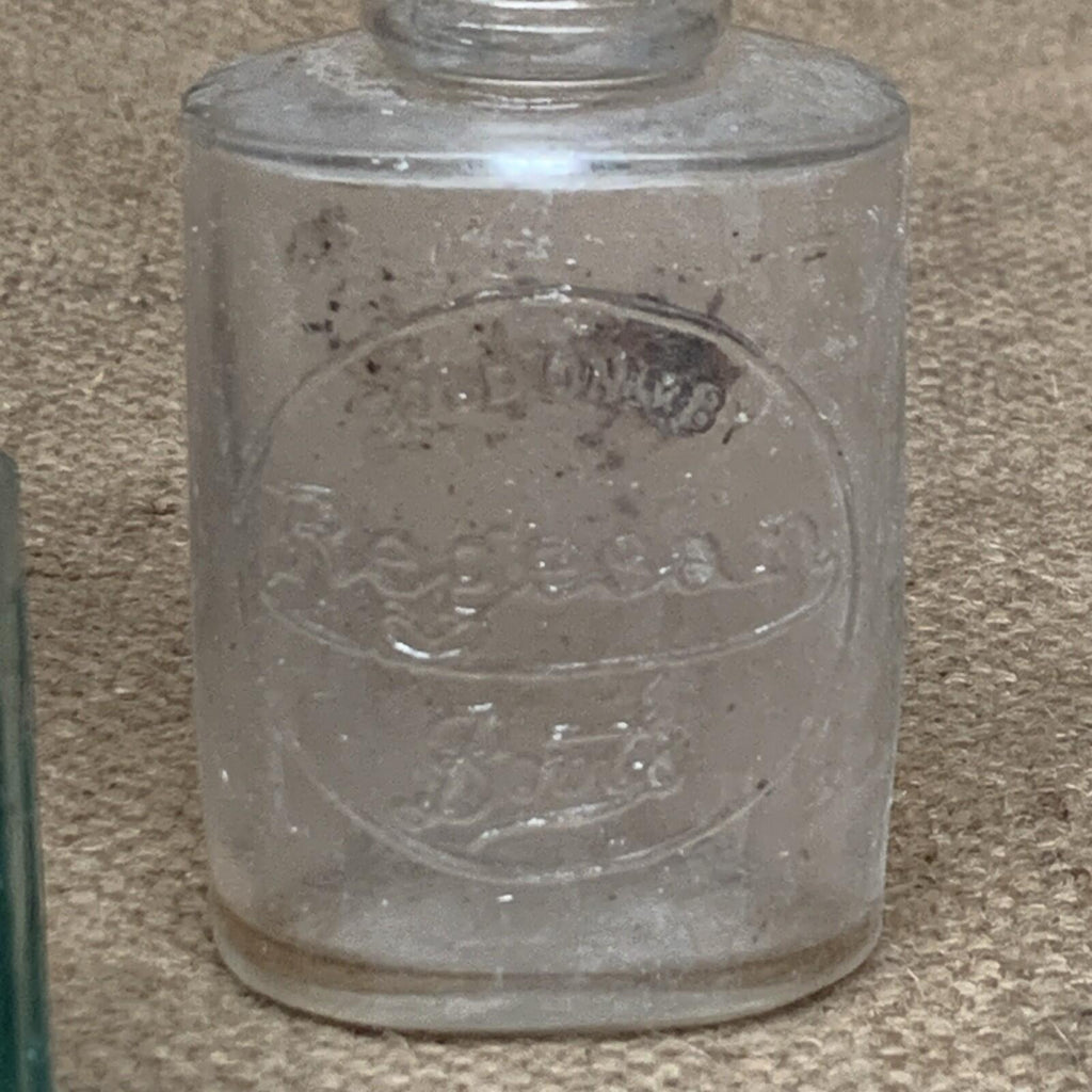 Rustic Small Bottle Trio - Bud Vase - Farmhouse Kitchen - Cottage