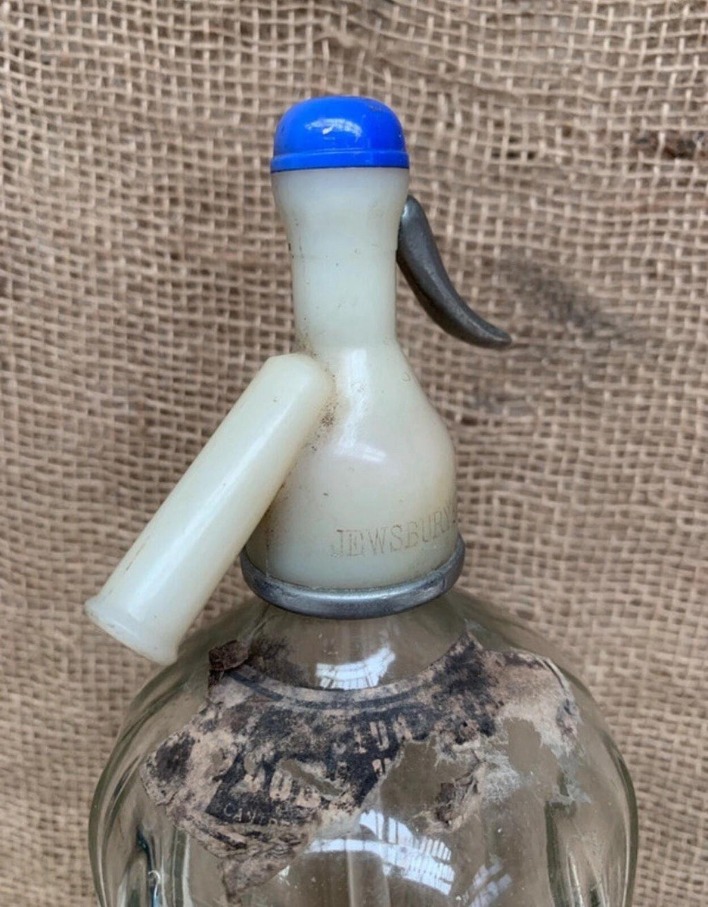 Antique Jewsbury & Brown Bottle / Syphon
