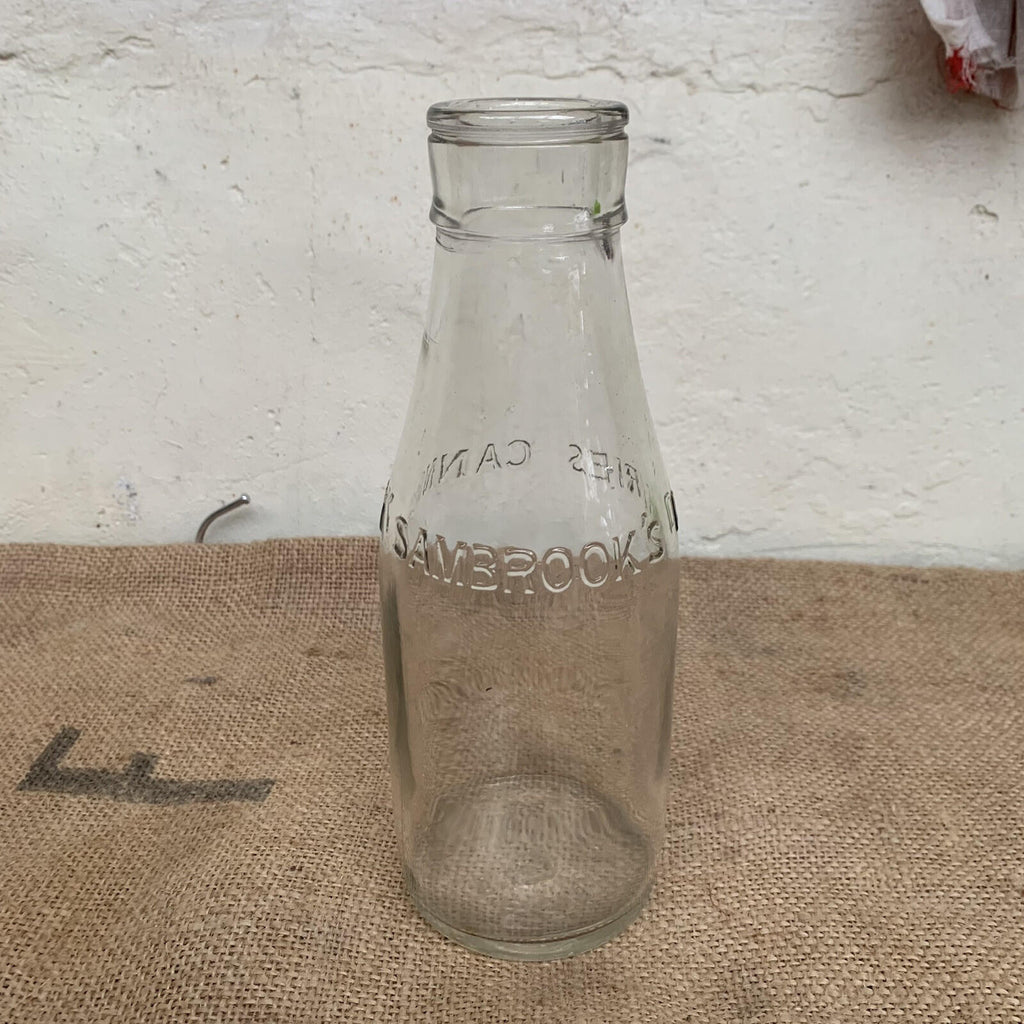 Vintage Milk Bottle: lovely Sambrook’s Dairies Cannock -  Dairy - Kitchenalia