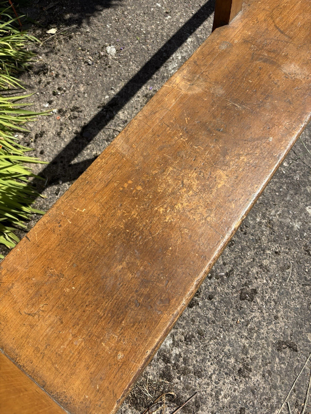 Antique Pine Pew 7 Ft 2 / Bench / Farmhouse / Cottage / Boot Room