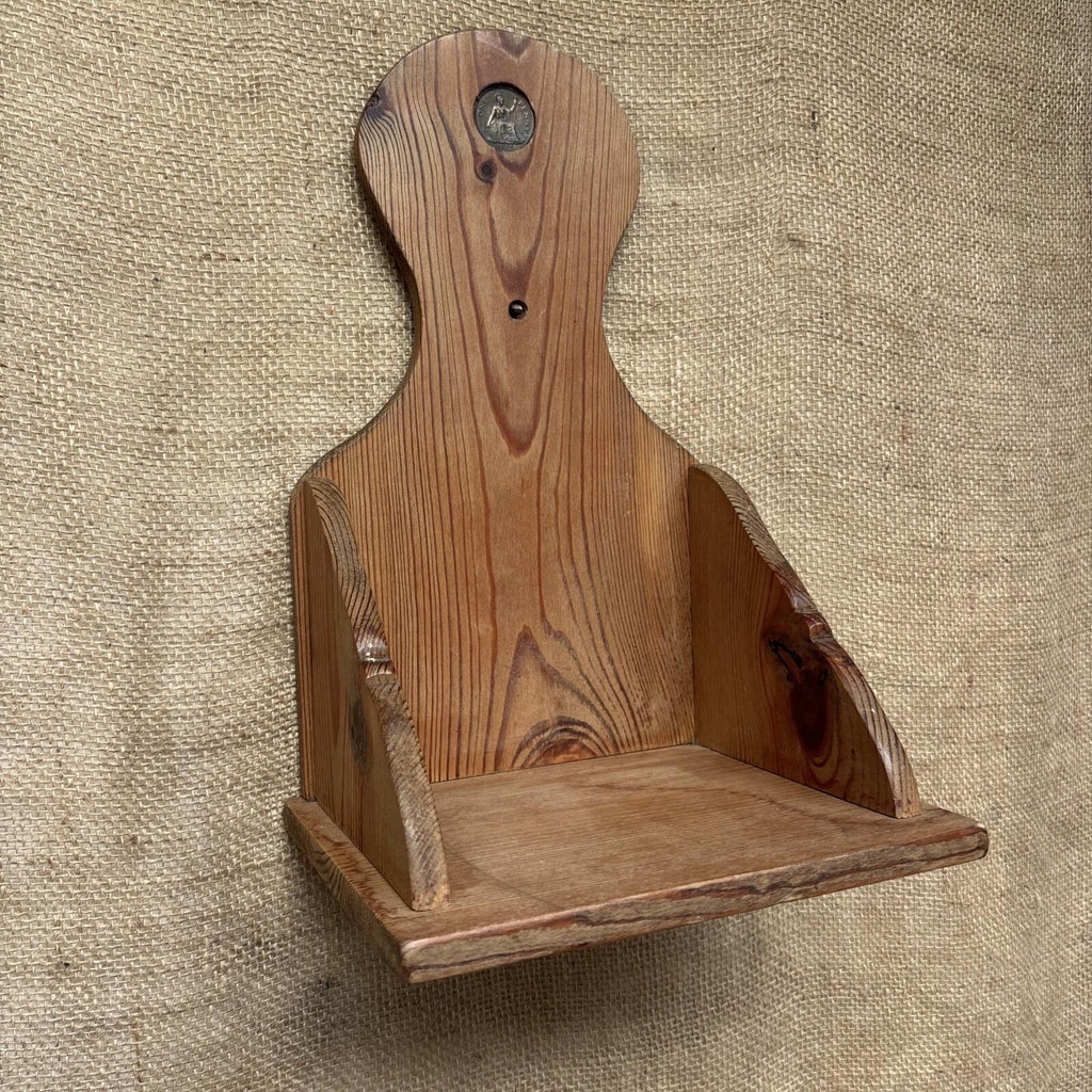 Vintage Pine Wooden Shelf - One Penny - Farmhouse - Cottage