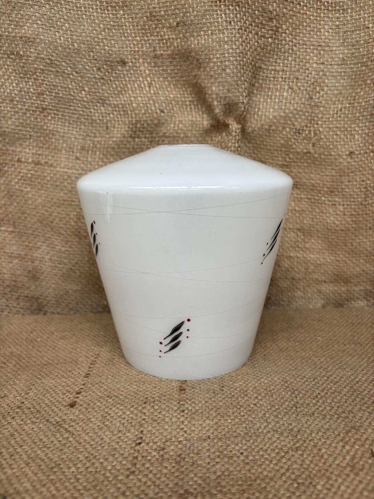 Vintage Milk Glass 50’s Light Shade - Retro