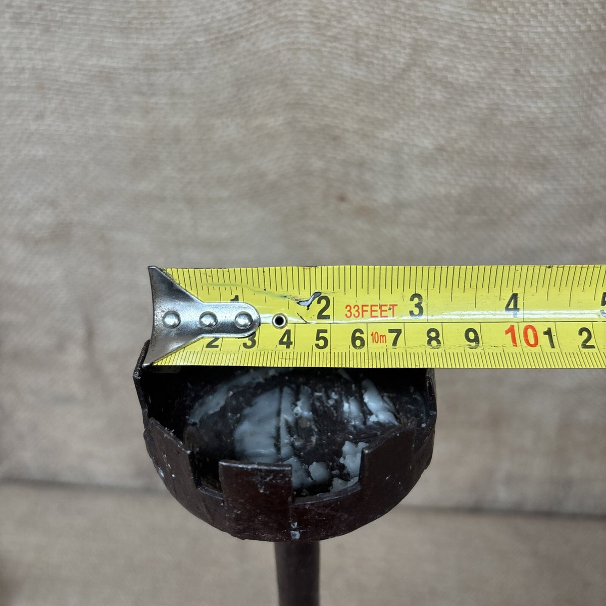 Wrought Iron Candle Holders - Pair - Gothic - Medieval Style - Pillar Candle