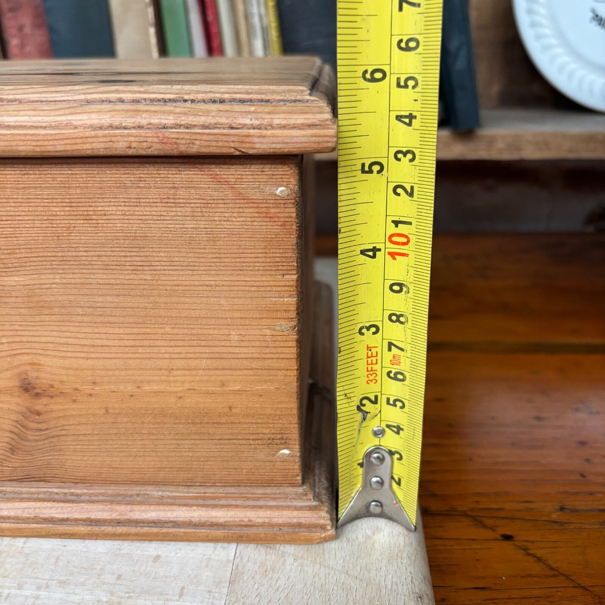 Vintage Pine Box - Farmhouse - Cottage - Storage