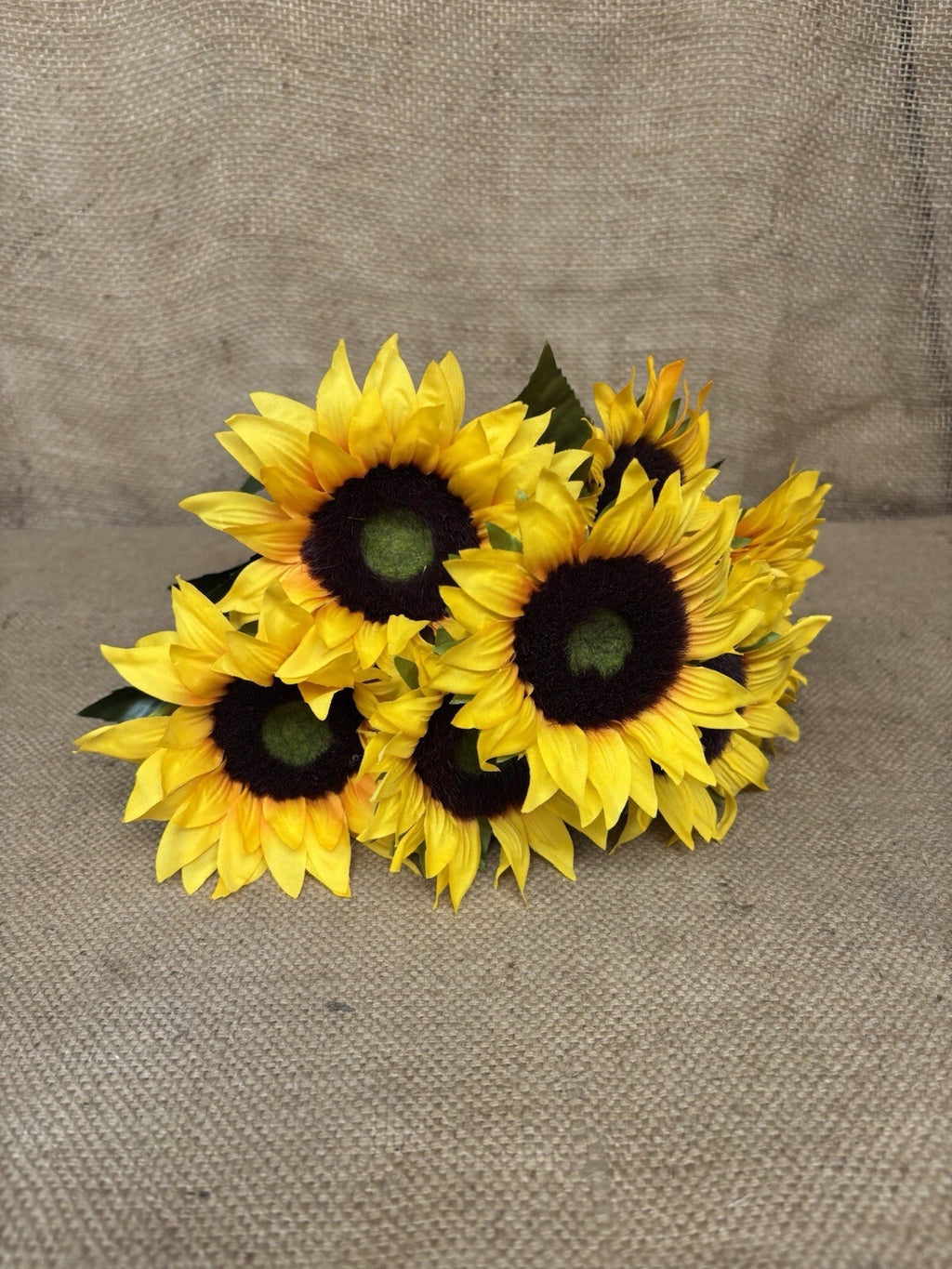 Sunflower 7 Heads Artificial Decor Fake Bouquet Silk Flowers Flower UK SELLER