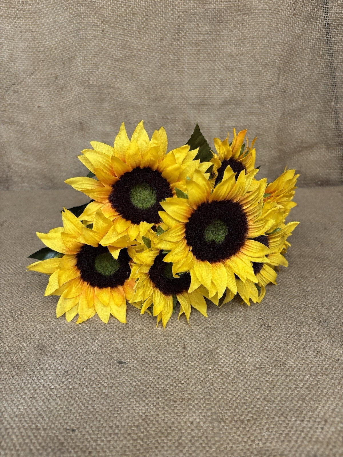 Sunflower 7 Heads Artificial Decor Fake Bouquet Silk Flowers Flower UK SELLER