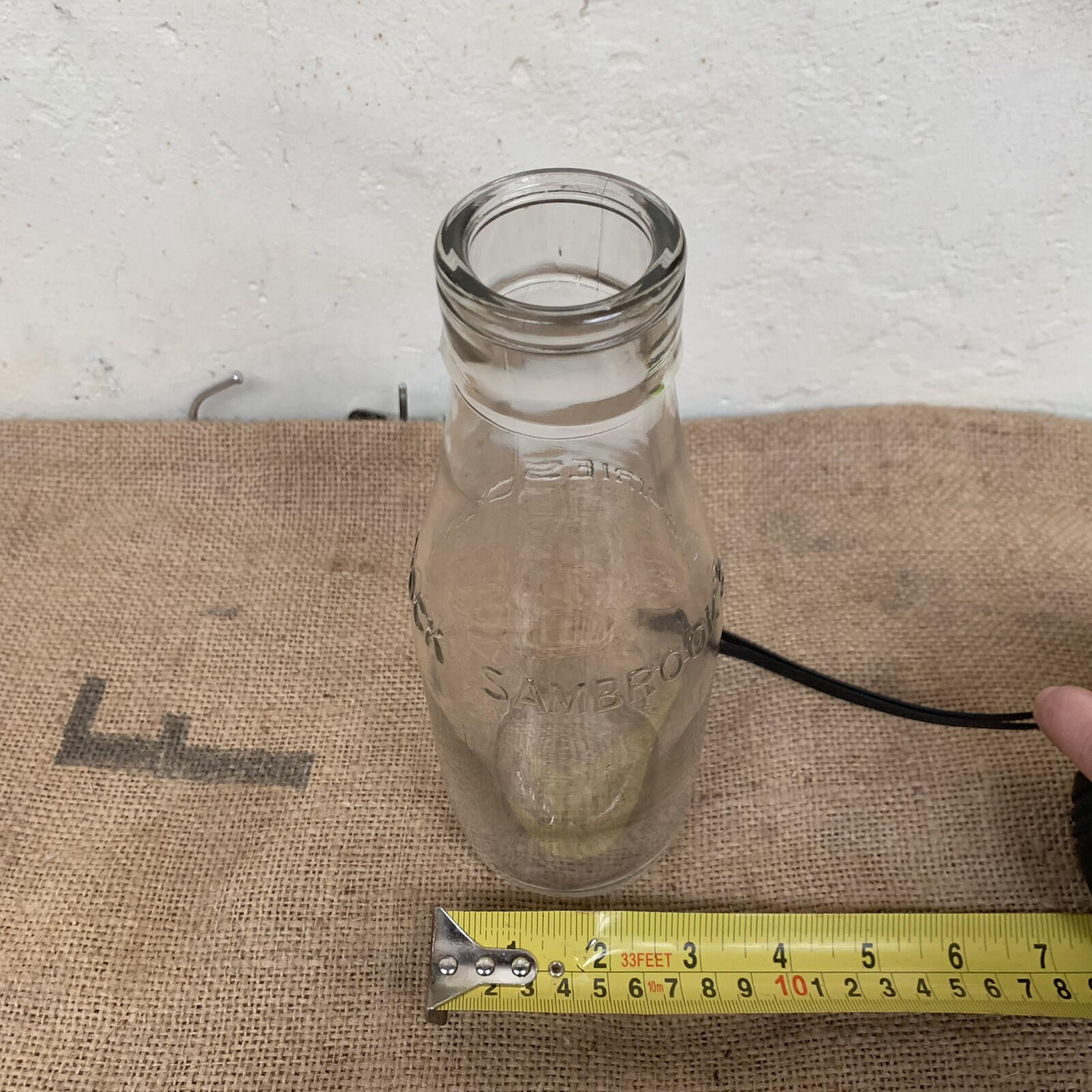 Vintage Milk Bottle: lovely Sambrook’s Dairies Cannock -  Dairy - Kitchenalia