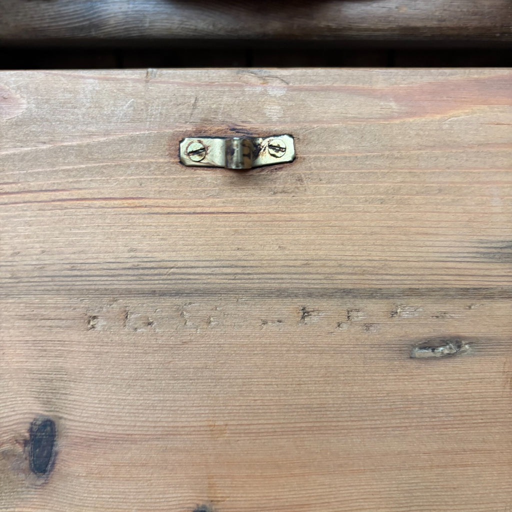 Vintage Pine Box - Farmhouse - Cottage - Storage