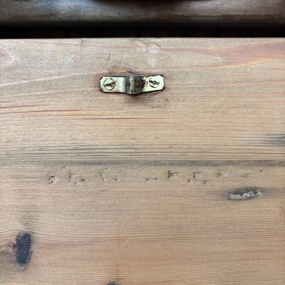 Vintage Pine Box - Farmhouse - Cottage - Storage