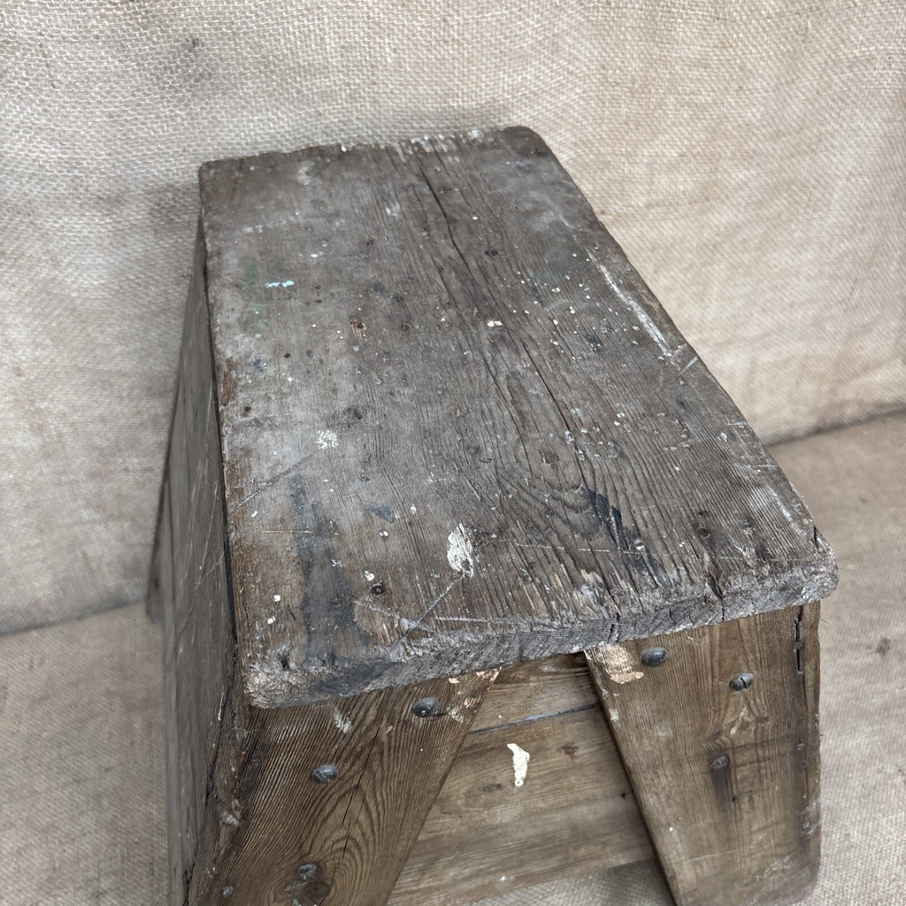 Vintage Wooden Step / Stool
