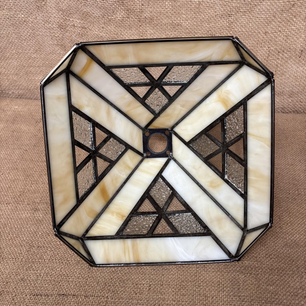 Leaded Glass Lamp Shade / Ceiling Shade