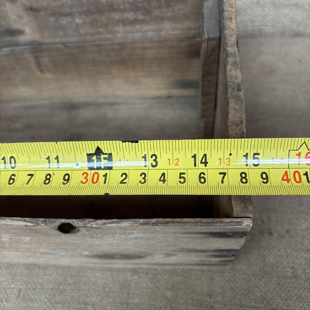 Vintage Wooden Produce Box - Guernsey - Farmhouse - Cottage - Garden - Rustic