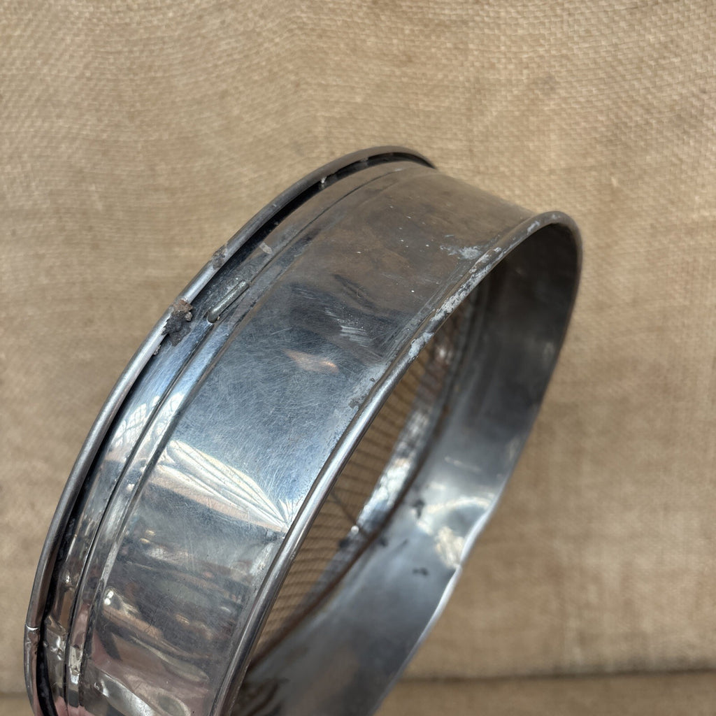 Vintage Metal Garden Sieve / Riddle