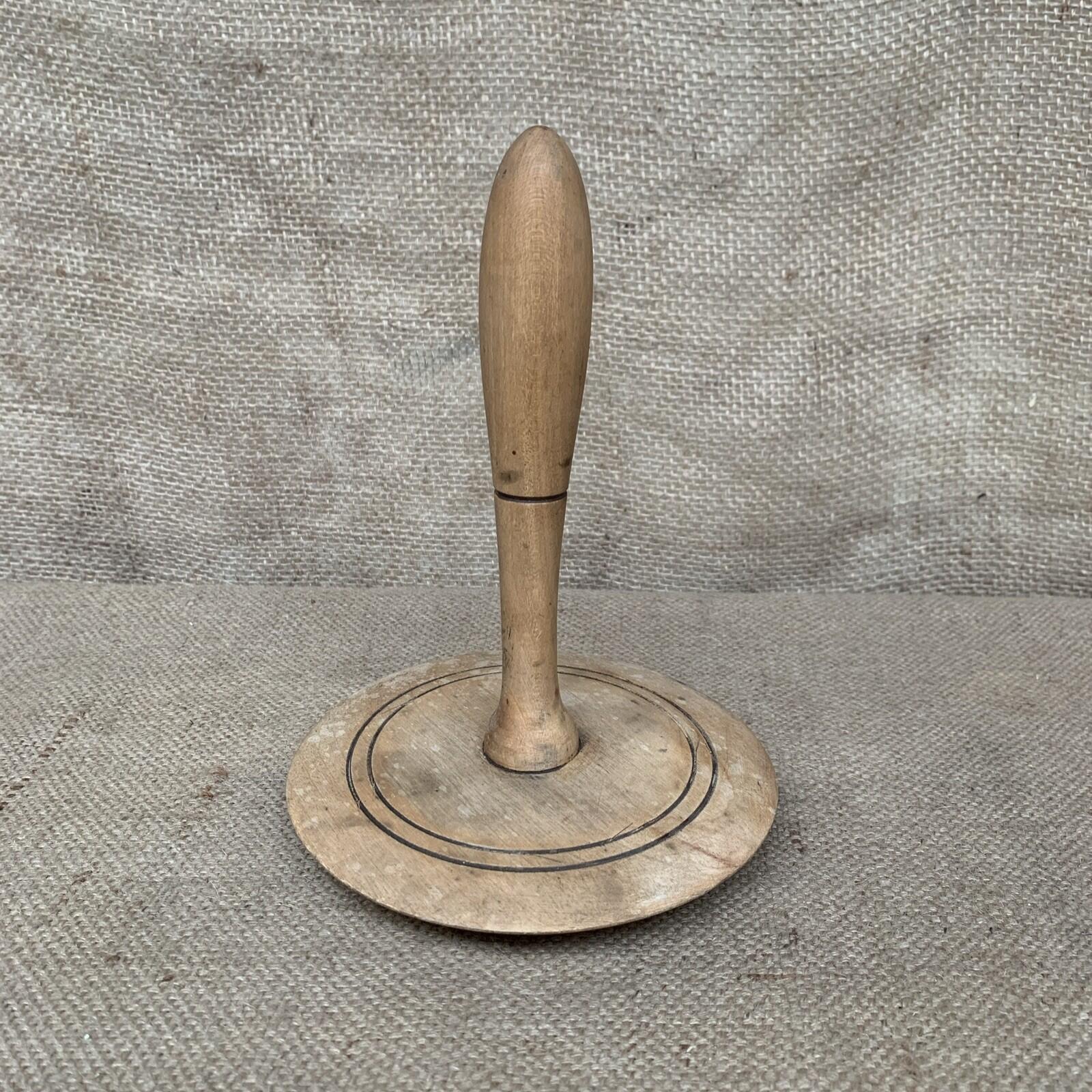 Antique Wooden Vegetable Masher / Kitchenalia - Farmhouse - Cottage