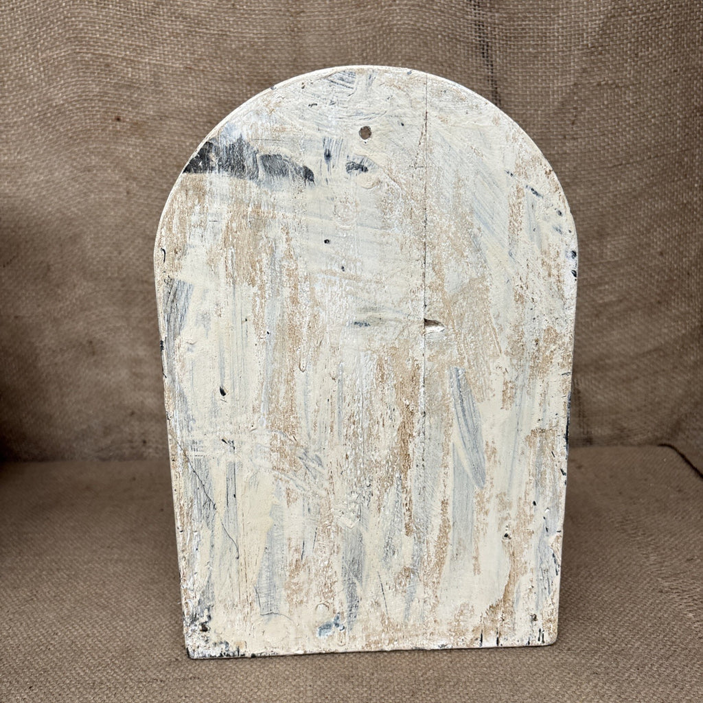 Rustic Wall Box - Worn Painted Pine - Farmhouse - Cottage